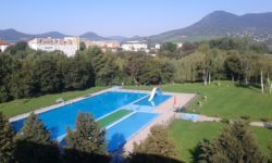 pohled na lovosické koupaliště