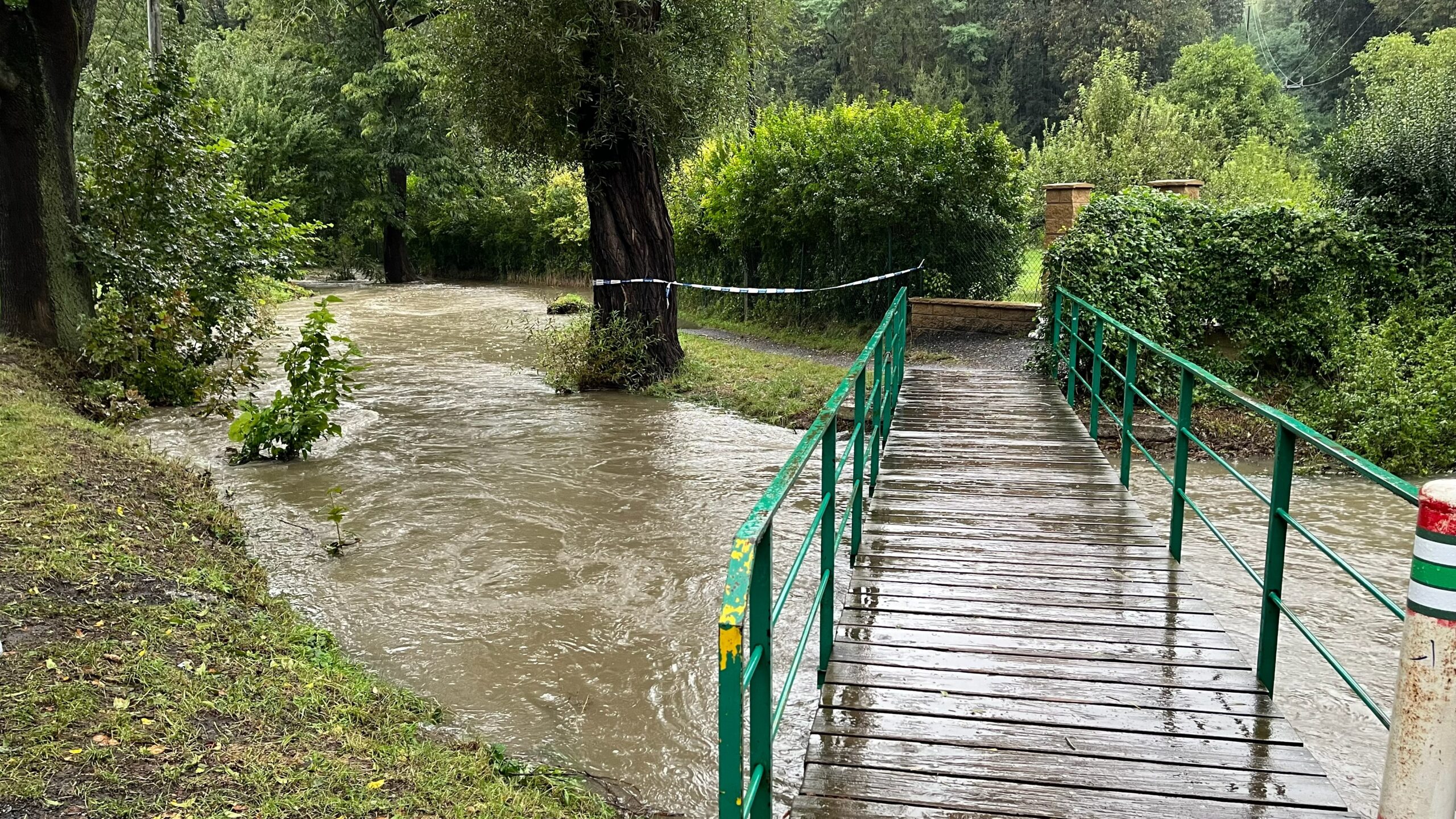 povodně Úvaly 2024