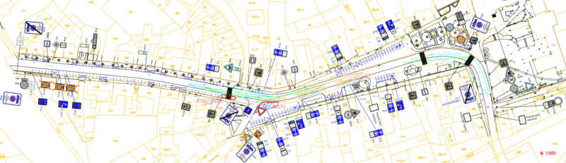 parkovací zóny Husova a náměstí v Úvalech